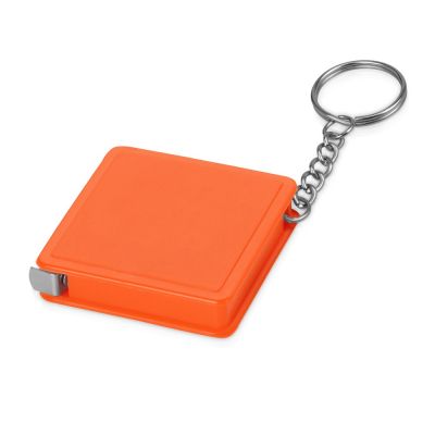 Брелок-рулетка, 1 м., оранжевый-0