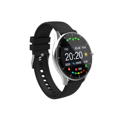 Умные часы HIPER IoT Watch GT, черный/ голубой-2