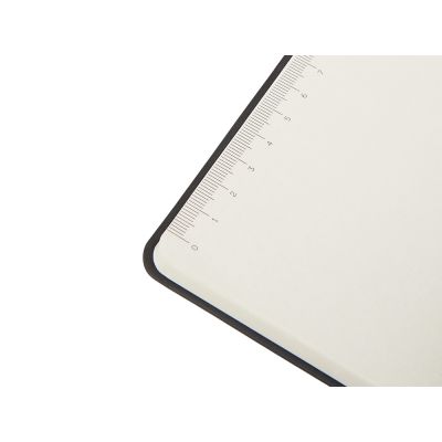 Блокнот А5 в гибкой обложке Chaplin, серый-8