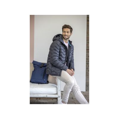 Мужская утепленная куртка Petalite из материалов, переработанных по стандарту GRS - Темно - синий-7