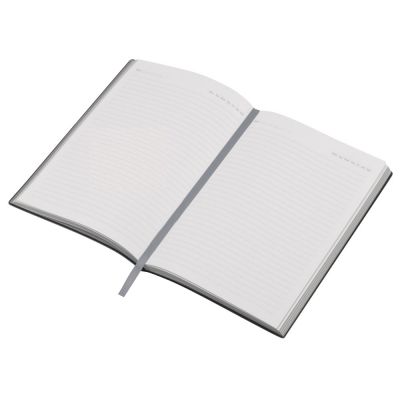 Бизнес-блокнот C1 софт-тач, гибкая обложка, 128 листов, серый-3