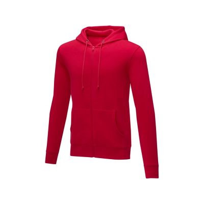 Мужская толстовка на молнии Theron, красный-0