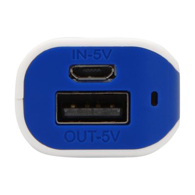 Портативное зарядное устройство (power bank) Basis, 2000 mAh, синий-2