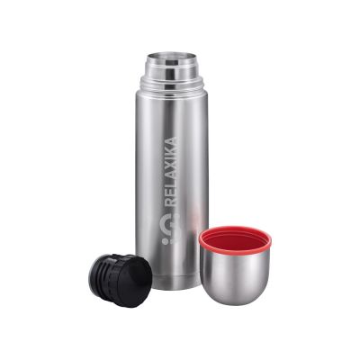 Термос Relaxika 101, 1000 мл, стальной-6