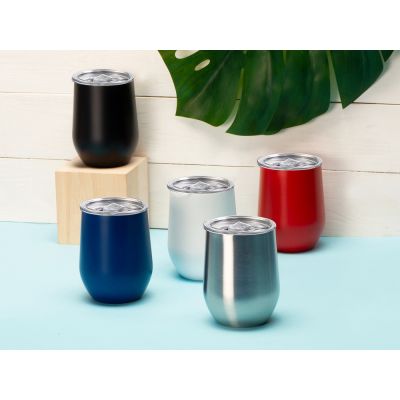 Вакуумная термокружка Sense, непротекаемая крышка, розовый-6