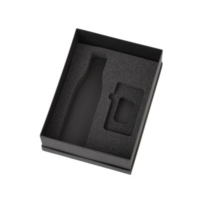 Подарочный набор с термобутылкой и повербанком С1, 5000 mAh, зеленое яблоко-2