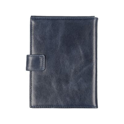 Бумажник путешественника Druid с отделением для паспорта, темно-синий-5
