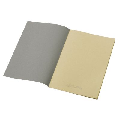 Блокнот Monet, гибкая обложка A5 из моющегося крафта, 32 листа, серый-1