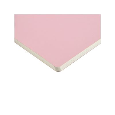 Бизнес тетрадь А5 Megapolis flex 60 л. soft touch клетка, зефирный розовый-3