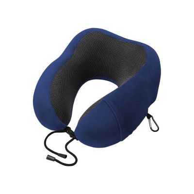 Подушка Dream с эффектом памяти, с кармашком, синий-0