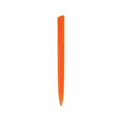 Ручка пластиковая шариковая Taper Solid, матовый оранжевый-1