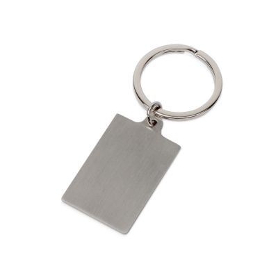Брелок Steel RCT прямоугольный, серебристый-0
