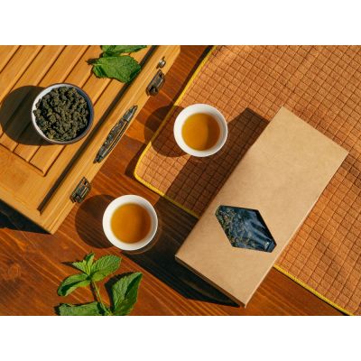 Чай Молочный улун зелёный, 100 г-6