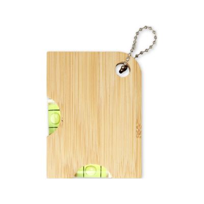 Levo бамбуковая открывалка для бутылок с уровнем - Натуральный-0