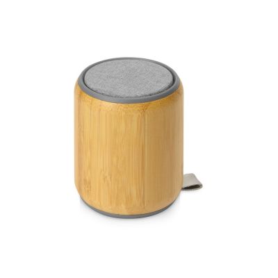 Портативная колонка из бамбука Bongo, натуральный-0