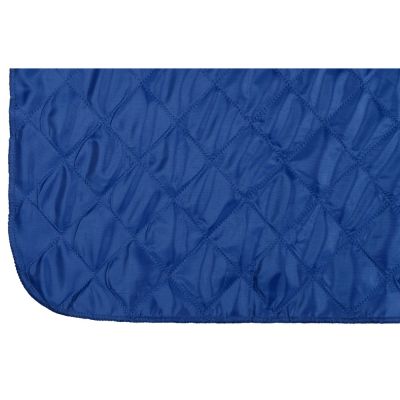 Стеганый плед для пикника Garment, синий-3