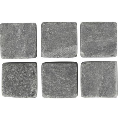 Набор для виски Buddies: 2 бокала, 6 камней, мешочек, коробка-4