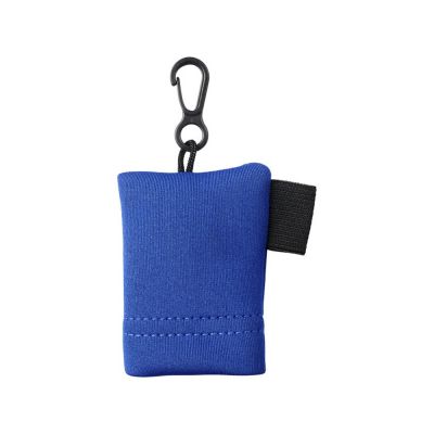 Очищающая салфетка Neat из микрофибры в чехле, синий-1