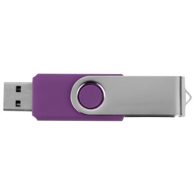 Флеш-карта USB 2.0 16 ГБ Квебек, фиолетовый-3