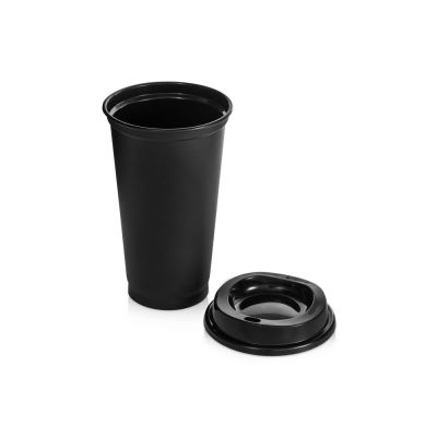 Стакан-тамблер SipGo, 400мл, черный-1