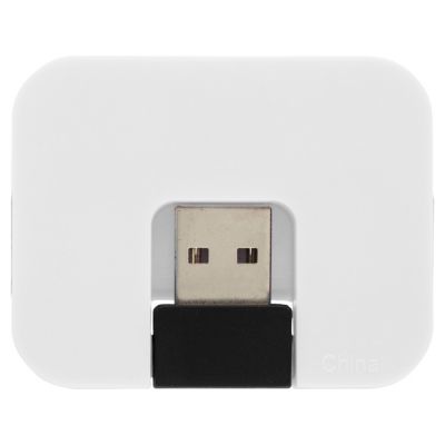USB Hub Gaia на 4 порта, белый-1