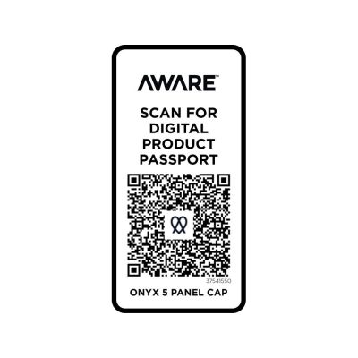 Onyx с 5 панелями Aware™ кепка из переработанных материалов - Темно - синий-3