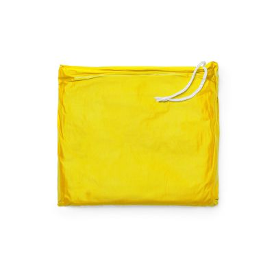 Складное водонепроницаемое пончо DAMPER, желтый-1