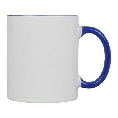 Кружка для сублимации Sublime Color, белый/синий-1