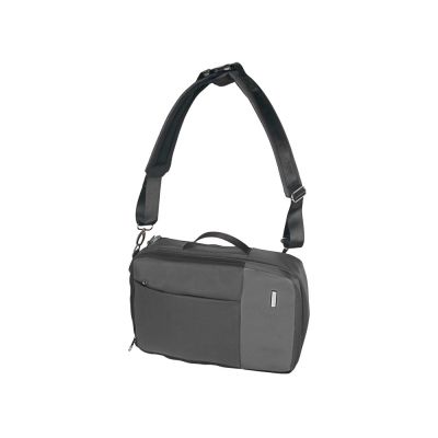 Рюкзак-трансформер Duty для ноутбука, темно-серый (с шильдом)-15