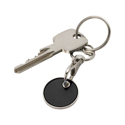 Rory брелок для ключей с монетой для тележки, черный-3