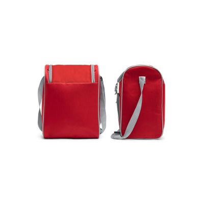 Сумка-холодильник BAYONA из полиэстера 600D, красный-4