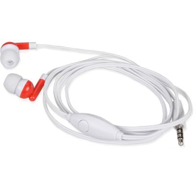 Наушники Марсель с набором переходников, красный-2