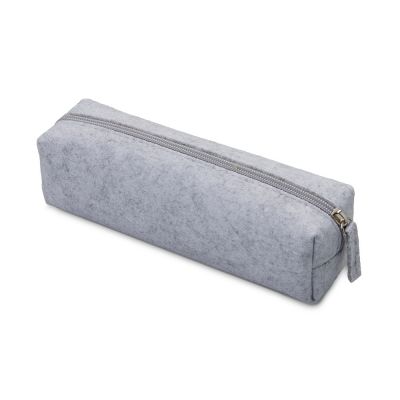 Пенал Felt из RPET-фетра, светло-серый-0