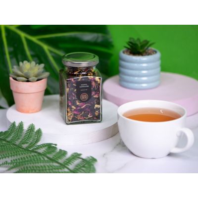 Чай черный, серия Bouquet, манго-маракуйя, стеклянная банка-4