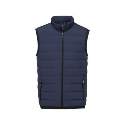 Caltha мужской утепленный пуховый жилет, темно-синий-1