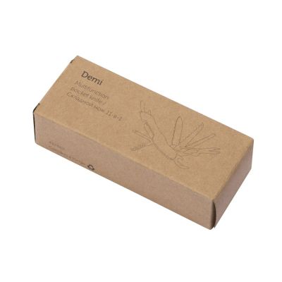 Мультитул-складной нож Demi 11-в-1, серебристый/черный-7