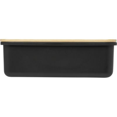 Mangi Ланч-бокс 750 мл - сплошной черный-1