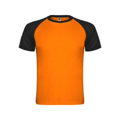 Спортивная футболка Indianapolis мужская, неоновый оранжевый/черный-0