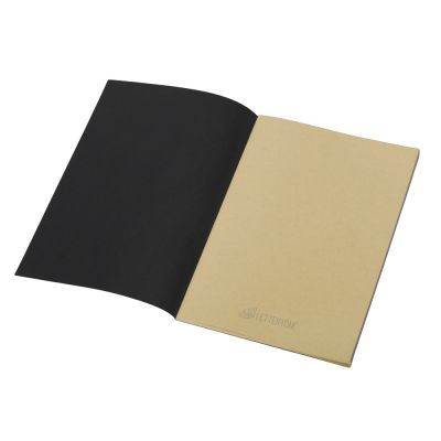 Блокнот Monet, гибкая обложка A5 из моющегося крафта, 32 листа, черный-1