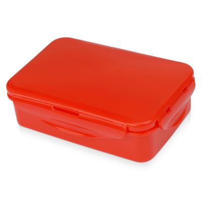 Герметичный ланч-бокс Foody с двумя секциями, 650мл, красный-0