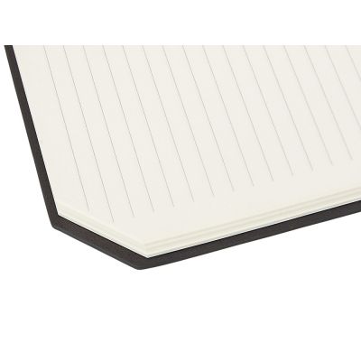 Блокнот А5 в гибкой обложке Chaplin, серый-9