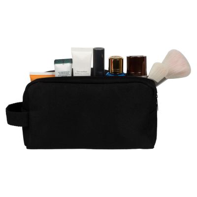 Косметичка из переработанной ткани Lia, черный-0