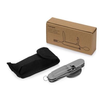Приборы Camper 4 в 1 в чехле: вилка, ложка, нож, открывалка-3