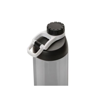 Спортивная бутылка для воды с держателем Biggy, 1000 мл, белый-5