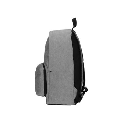 Рюкзак из переработанного пластика Extend 2-в-1 с поясной сумкой, серый-6