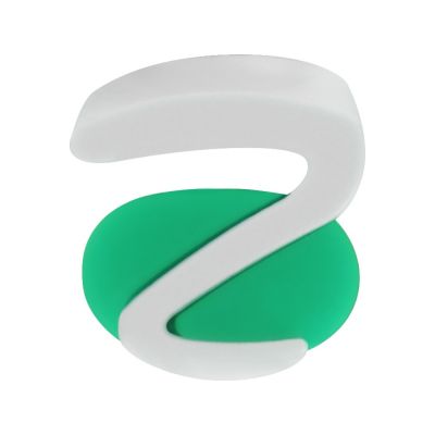 Ручка пластиковая soft-touch шариковая Zorro, мятный//белый-5