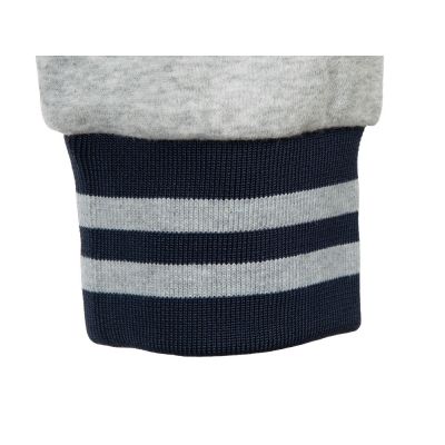 Бомбер Oxford, темно-синий/серый меланж, унисекс-12