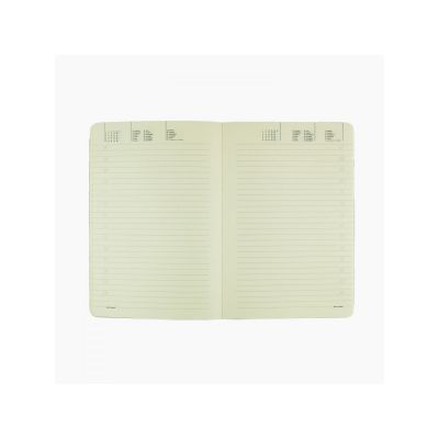 Ежедневник А5 недатированный Megapolis Velvet Flex, зефирный розовый-1