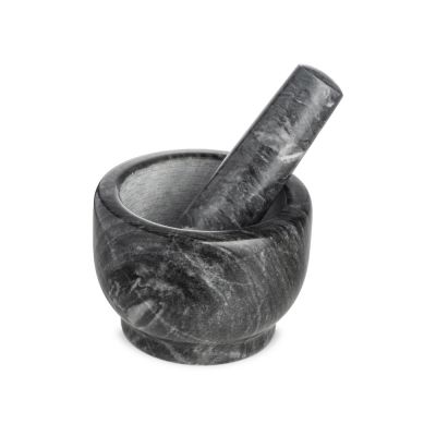 Ступка из натурального мрамора-0