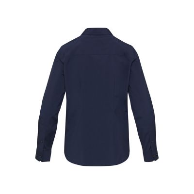 Carnelian женская рубашка из поплина - Navy Blue-2